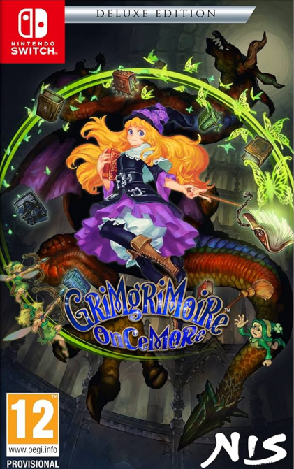 GrimGrimoire OnceMore [Limited Edition] box art for Nintendo Switch