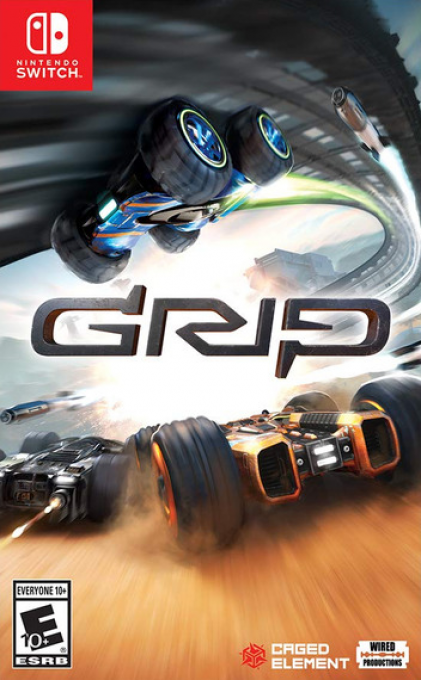 Grip: Combat Racing box art for Nintendo Switch