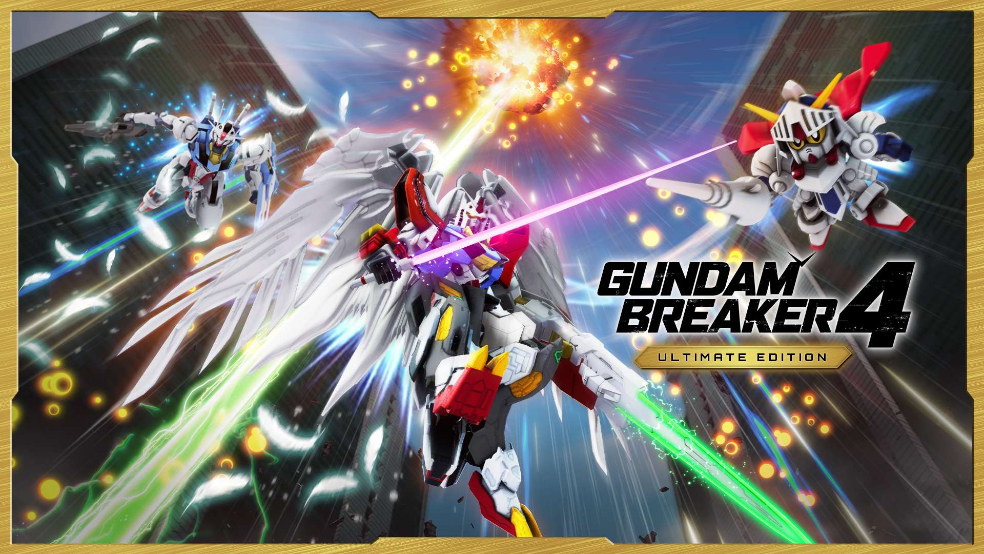 Gundam Breaker 4 box art for Nintendo Switch