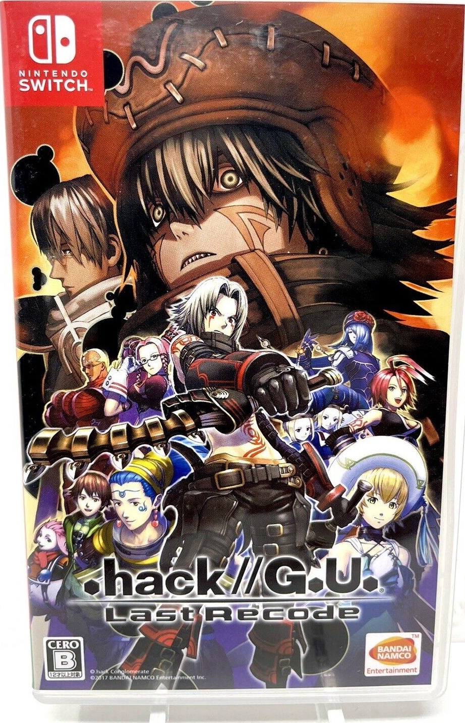 .hack GU Last Recode [Begins Edition] box art for Nintendo Switch