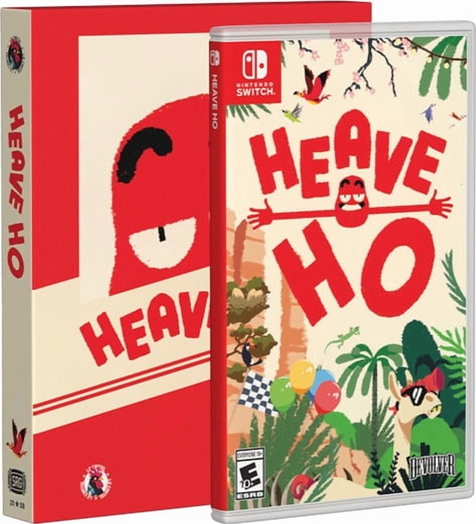Heave Ho Reserve Edition box art for Nintendo Switch