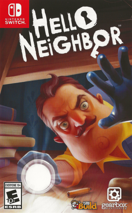 Hello Neighbor box art for Nintendo Switch