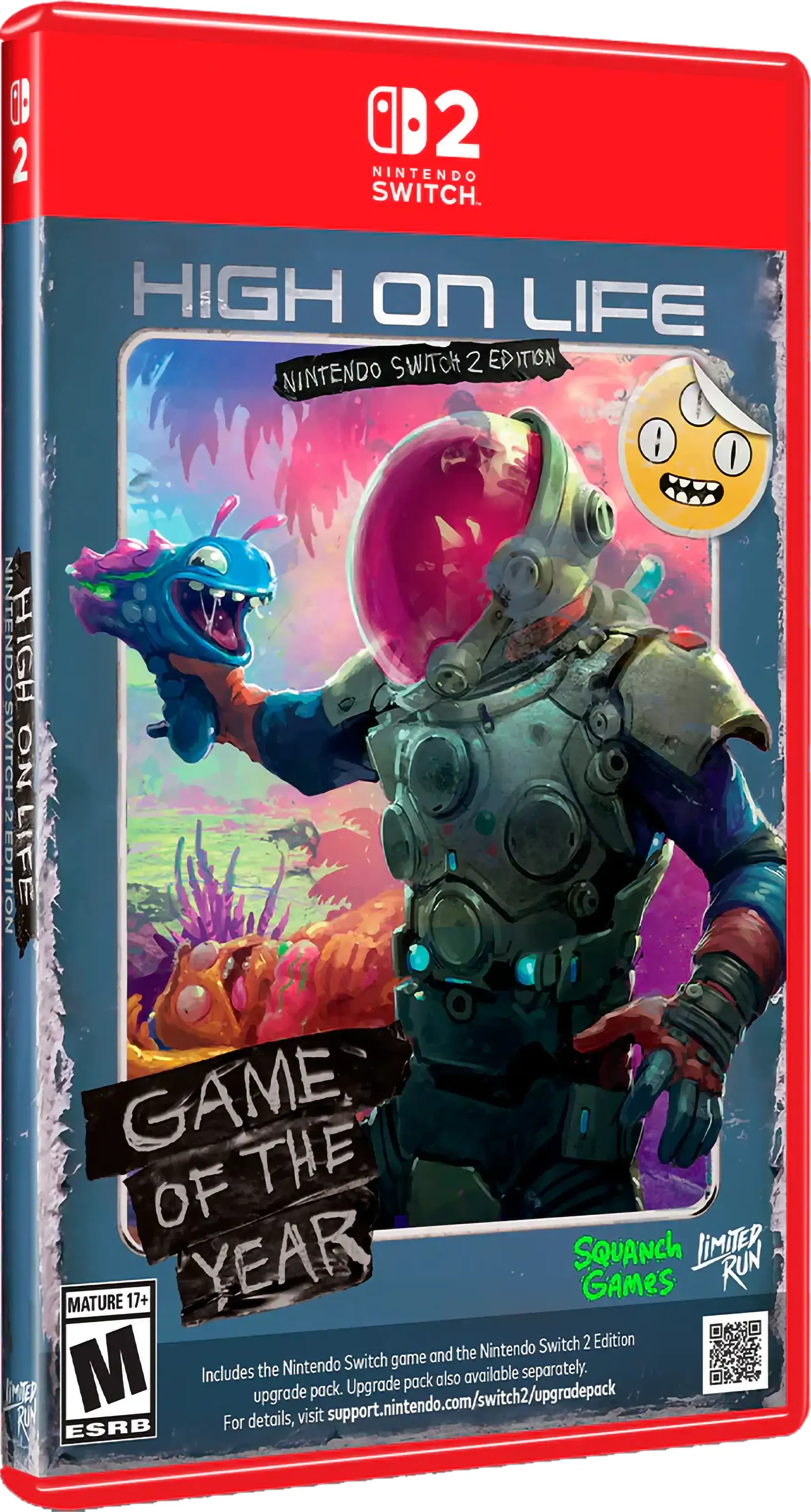 High On Life: Game Of The Year Edition box art for Nintendo Switch