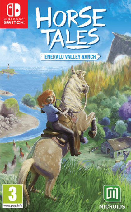 Horse Tales: Emerald Valley Ranch box art for Nintendo Switch