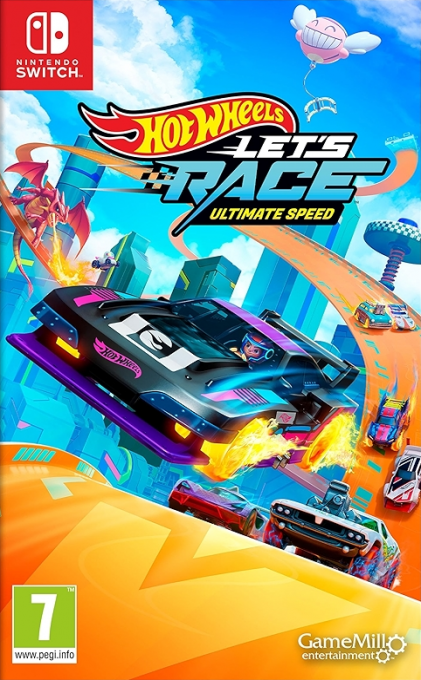 Hot Wheels Lets Race: Ultimate Speed box art for Nintendo Switch