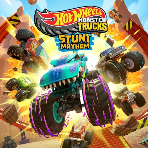 Hot Wheels Monster Trucks: Stunt Mayhem box art for Nintendo Switch