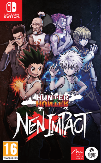 Hunter X Hunter Nen X Impact box art for Nintendo Switch