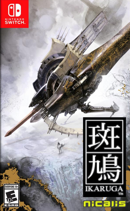 Ikaruga [Ginkei Print] box art for Nintendo Switch
