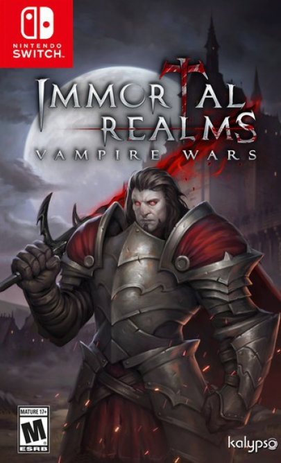 Immortal Realms: Vampire Wars box art for Nintendo Switch