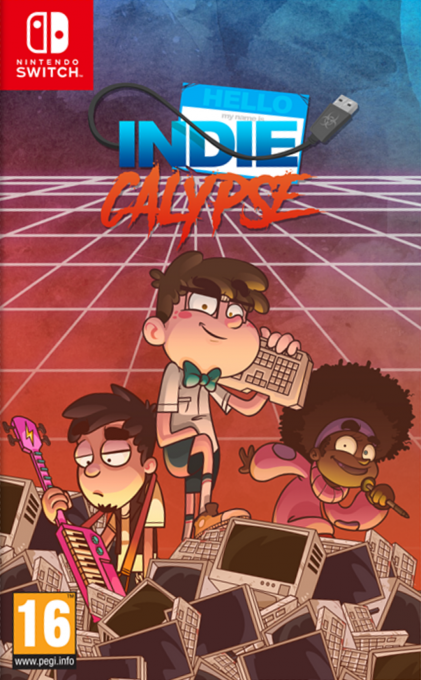 Indiecalypse box art for Nintendo Switch