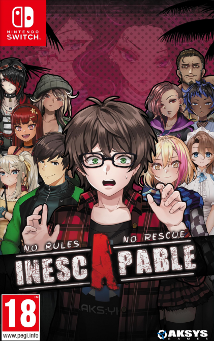Inescapable: No Rules, No Rescue box art for Nintendo Switch