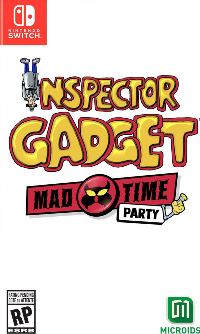 Inspector Gadget: Mad Time Party box art for Nintendo Switch