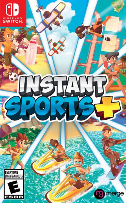 Instant Sports Plus box art for Nintendo Switch