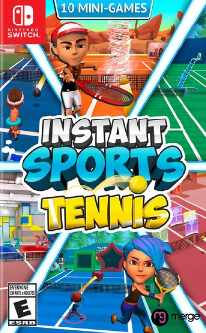 Instant Sports Tennis box art for Nintendo Switch