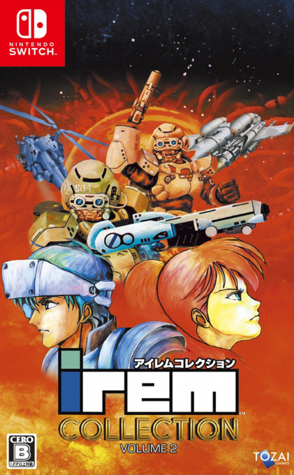 Irem Collection Volume 2 box art for Nintendo Switch