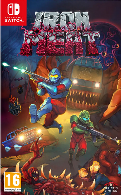 Iron Meat box art for Nintendo Switch