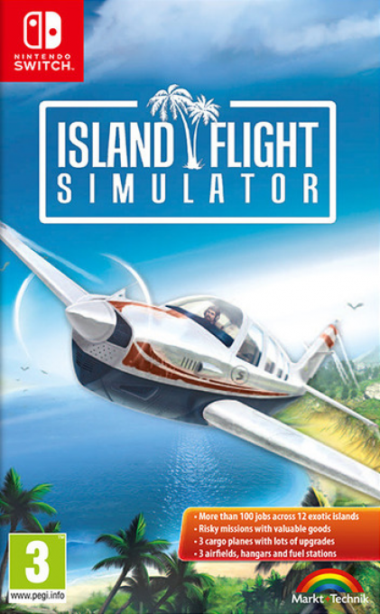 Island Flight Simulator box art for Nintendo Switch