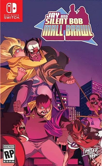 Jay and Silent Bob: Mall Brawl [Classic Edition] box art for Nintendo Switch