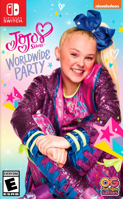 JoJo Siwa: Worldwide Party box art for Nintendo Switch