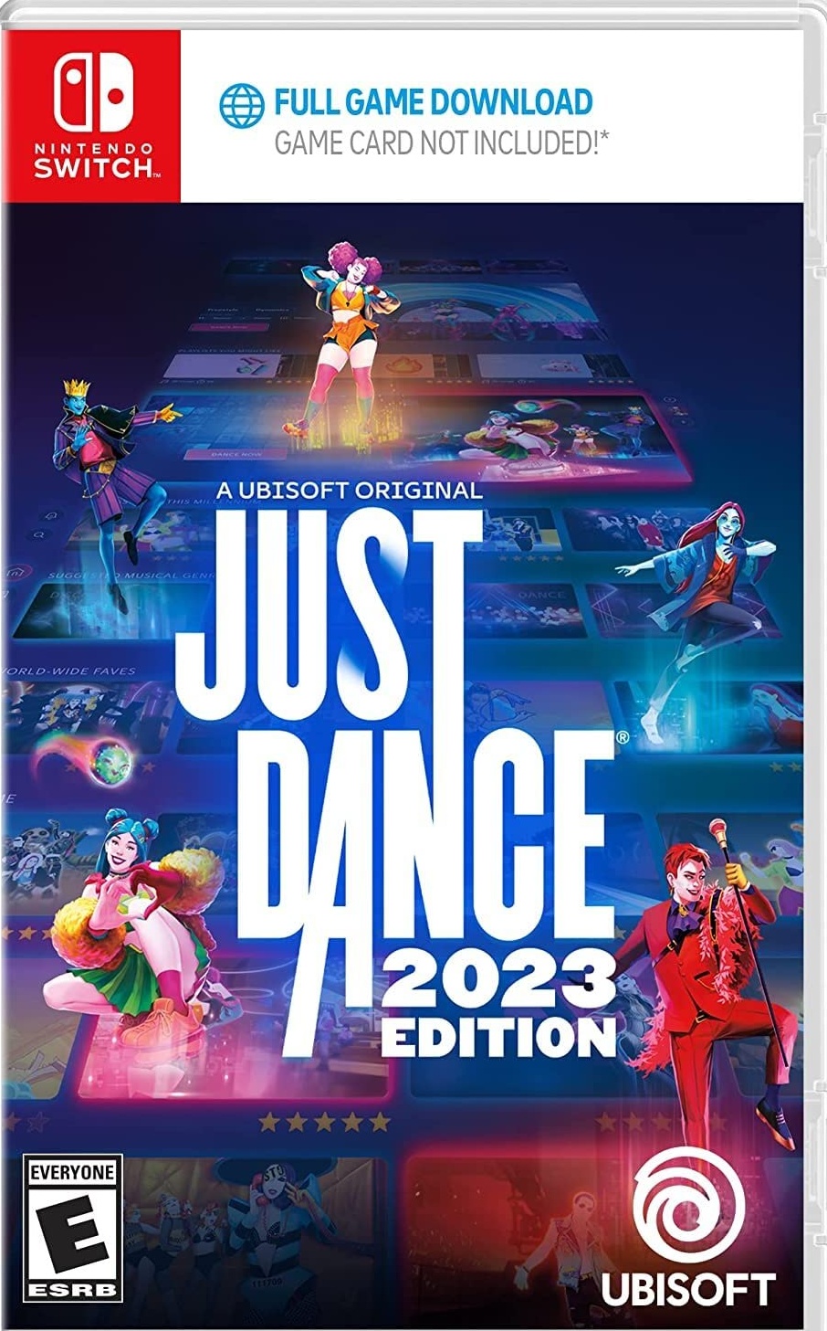 Just Dance 2023 box art for Nintendo Switch