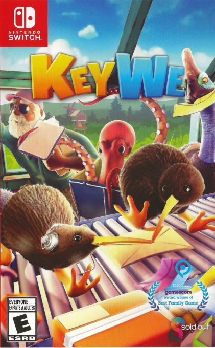 Keywe box art for Nintendo Switch