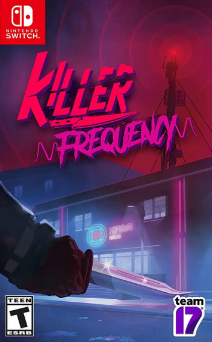 Killer Frequency box art for Nintendo Switch