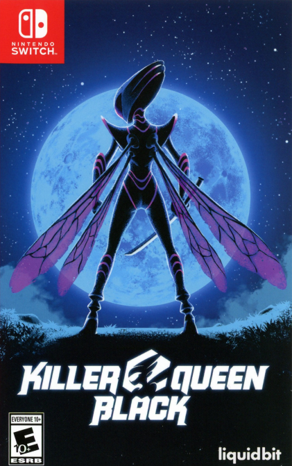 Killer Queen Black box art for Nintendo Switch