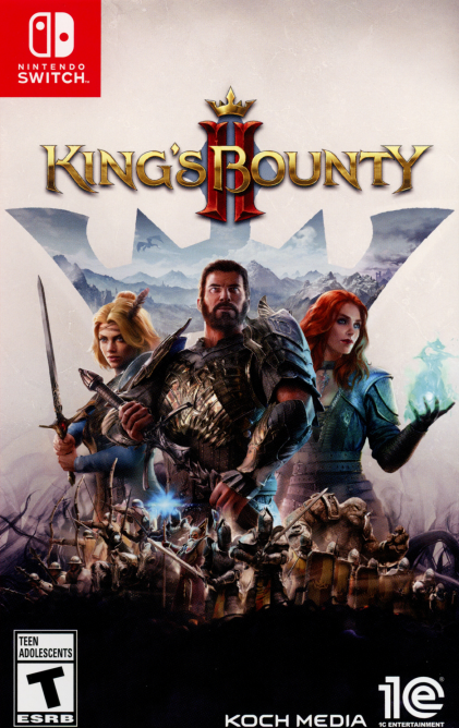 King's Bounty II box art for Nintendo Switch