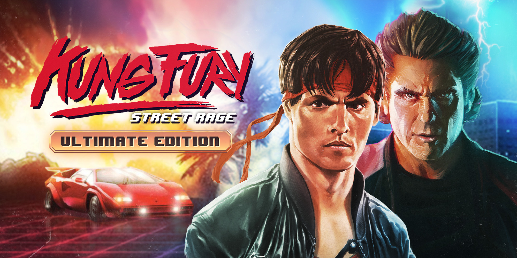 Kung Fury: Street Rage Ultimate Edition box art for Nintendo Switch