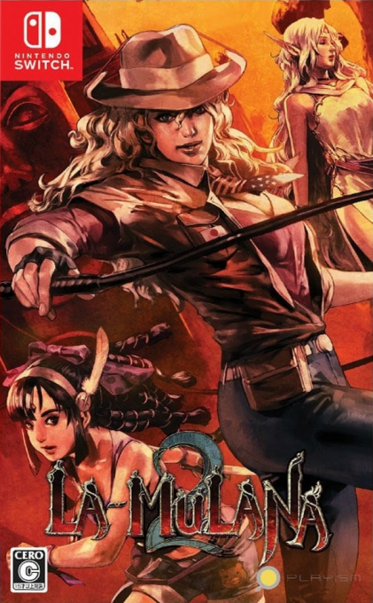 La-Mulana 2 box art for Nintendo Switch