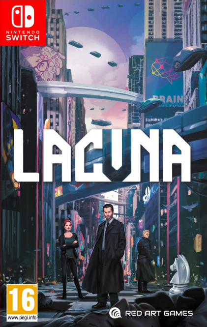 Lacuna box art for Nintendo Switch