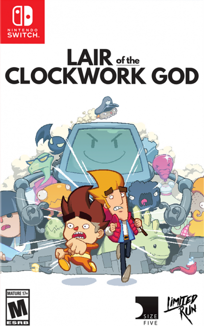 Lair of the Clockwork God box art for Nintendo Switch