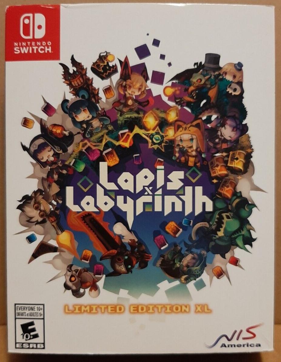 Lapis x Labyrinth [Limited Edition XL] box art for Nintendo Switch