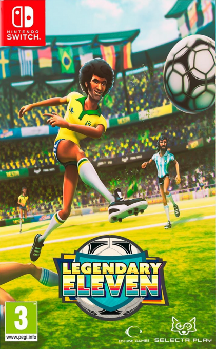 Legendary Eleven box art for Nintendo Switch