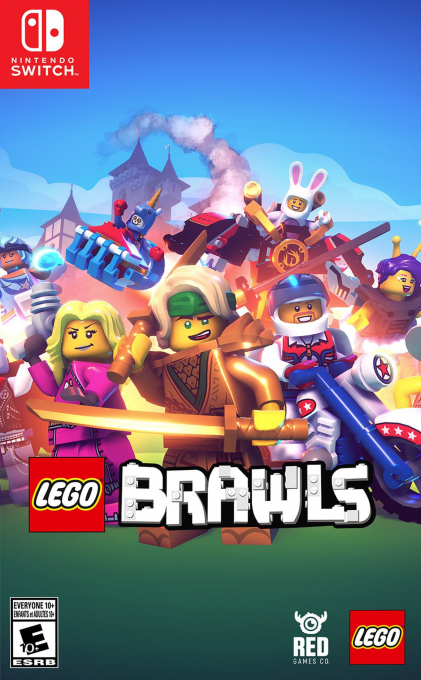 LEGO Brawls box art for Nintendo Switch