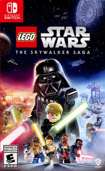 LEGO Star Wars: The Skywalker Saga box art for Nintendo Switch