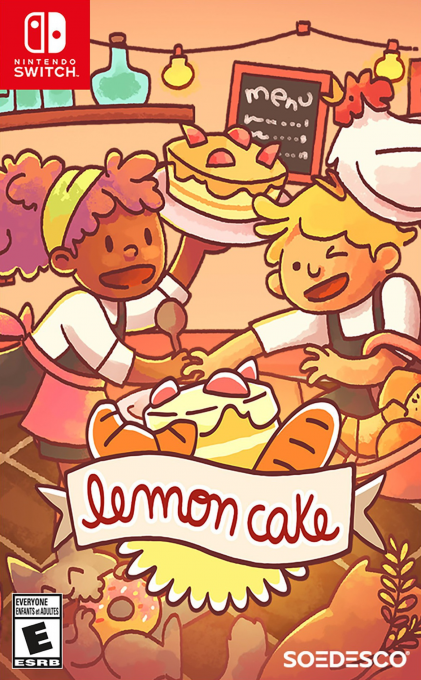 Lemon Cake box art for Nintendo Switch