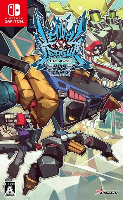 Lethal League Blaze box art for Nintendo Switch