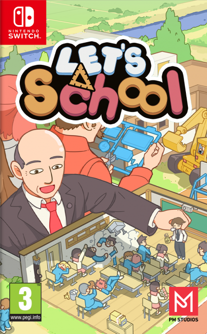 Let's School box art for Nintendo Switch