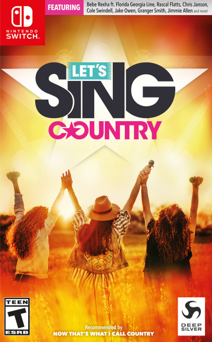 Let's Sing: Country box art for Nintendo Switch