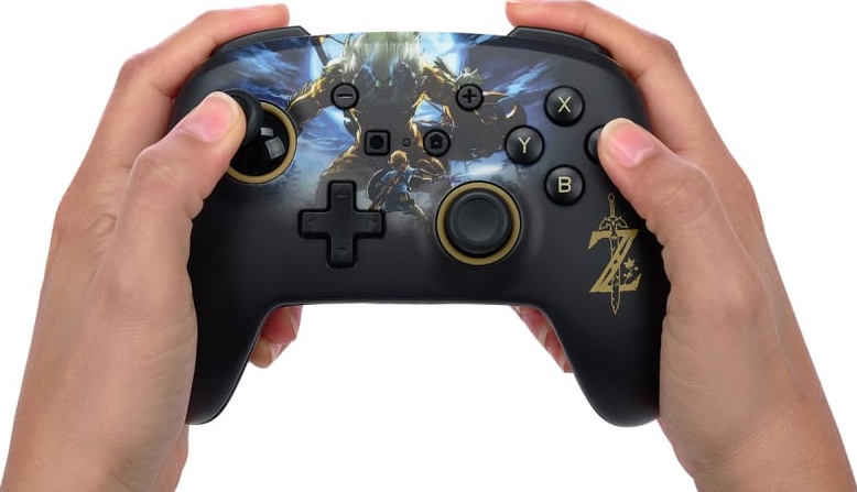 Link Vs Lynel Enhanced Wireless Controller box art for Nintendo Switch