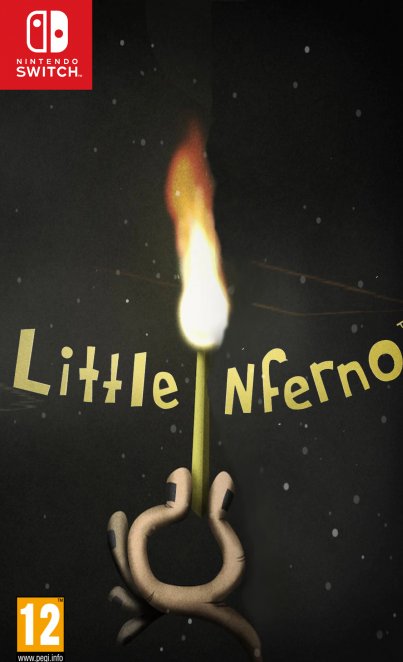 Little Inferno box art for Nintendo Switch