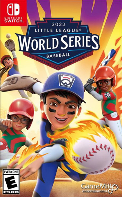 Little League World Series box art for Nintendo Switch
