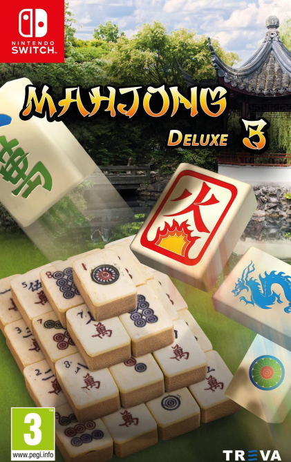 Mahjong Deluxe 3 box art for Nintendo Switch
