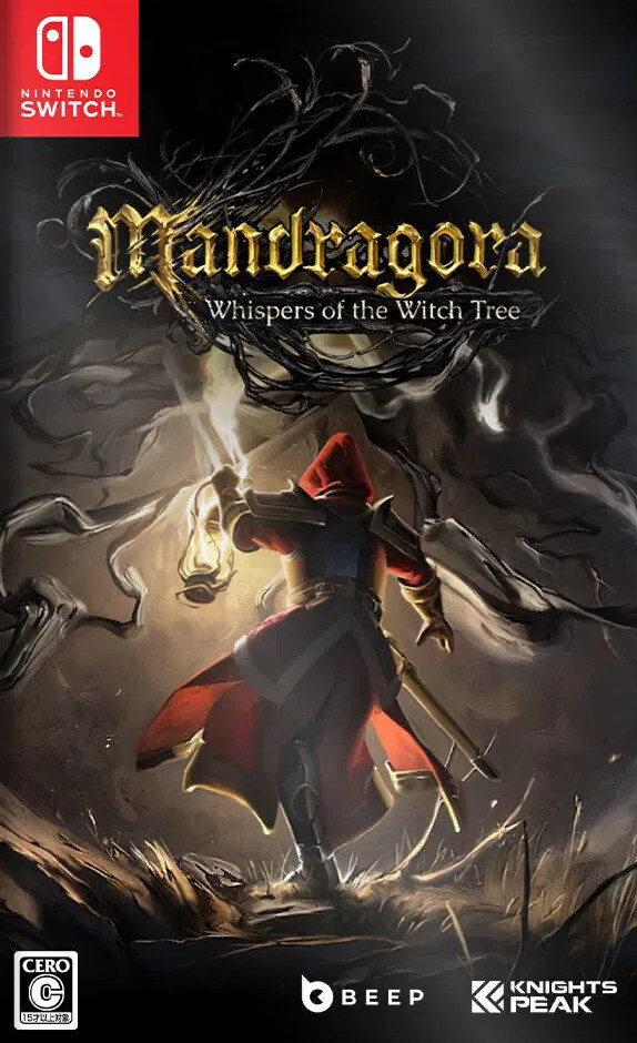 Mandragora: Whispers Of The Witch Tree box art for Nintendo Switch