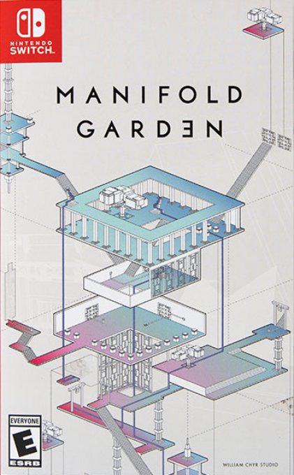 Manifold Garden box art for Nintendo Switch