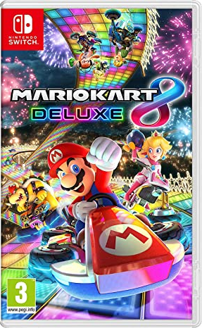 Mario Kart 8 Deluxe Steelbook box art for Nintendo Switch