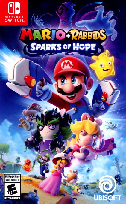 Mario + Rabbids Sparks of Hope box art for Nintendo Switch