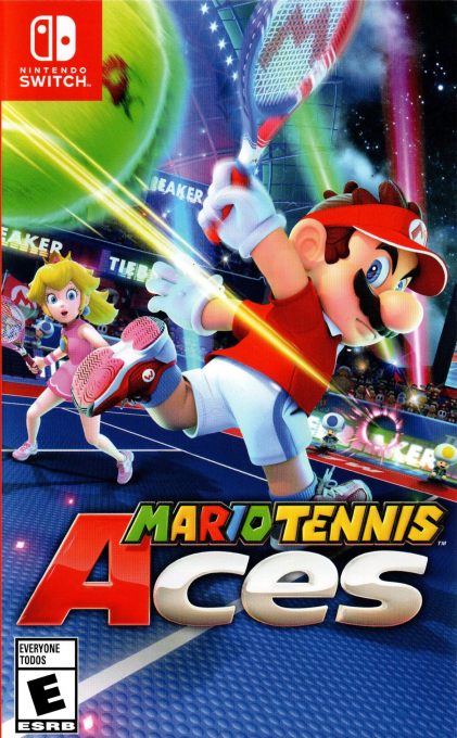 Mario Tennis Aces box art for Nintendo Switch