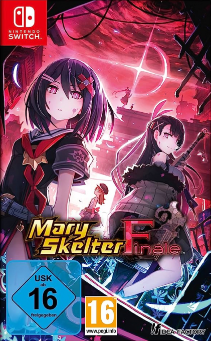 Mary Skelter Finale box art for Nintendo Switch